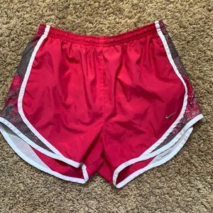 Pink Nike shorts